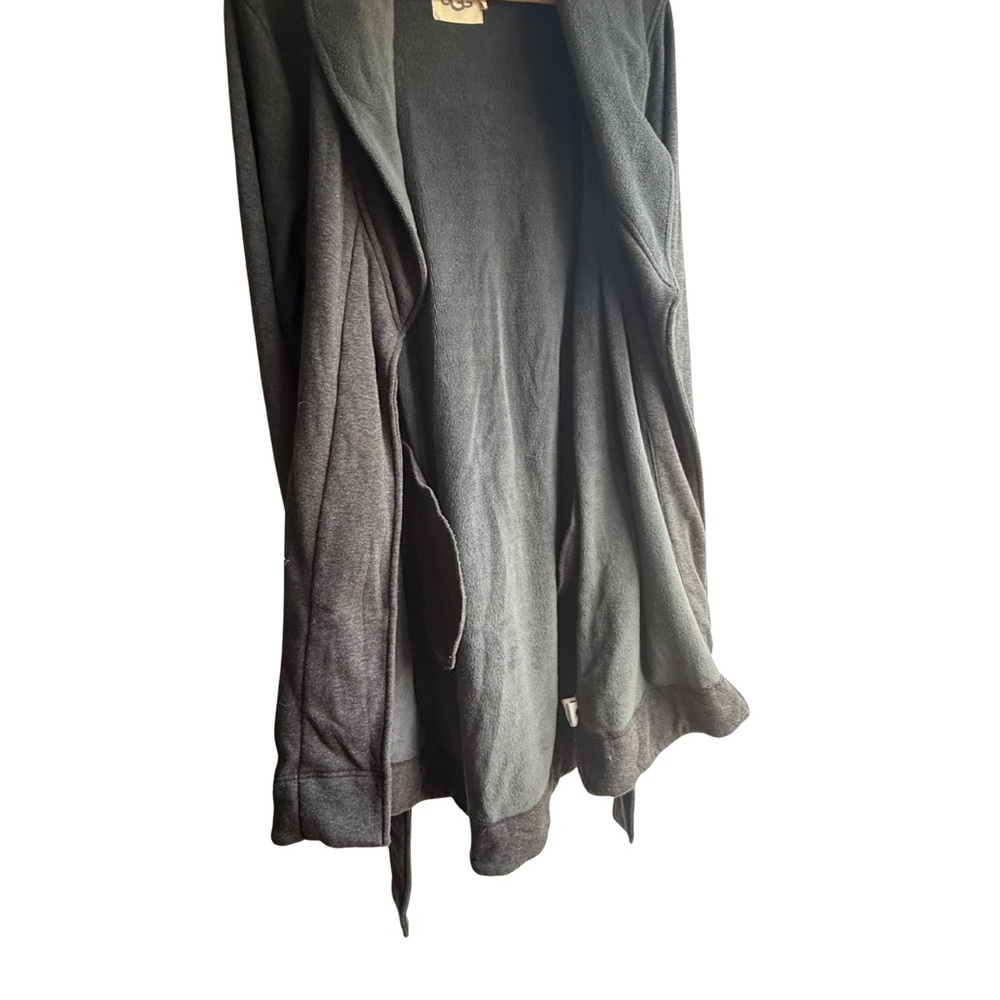UGG Grey Fleece Robe - Picture 2 of 4